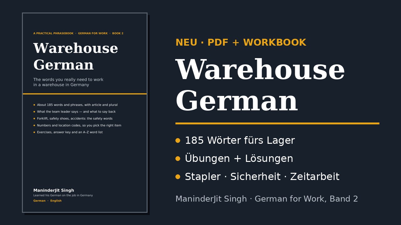 Cover: Warehouse German